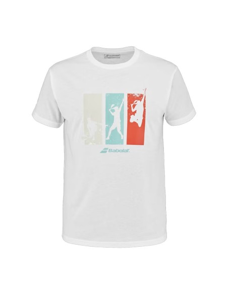 T-shirt Babolat Cotton Tee 6ms23441 1000 | Ofertas de padel T-shirt Babolat Cotton Tee 6ms23441 1000 | Ofertas de padel
