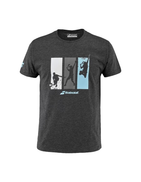 T-shirt Babolat Cotton Tee 6ms23441 1000 | Ofertas de padel T-shirt Babolat Cotton Tee 6ms23441 1000 | Ofertas de padel