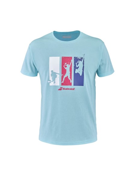 Camiseta Babolat Cotton Tee 6ms23441 1000 | Ofertas de pádel