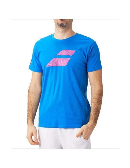 T-shirt Babolat Exs Bg Flag Tee 4ms23442 1000 | Ofertas de padel