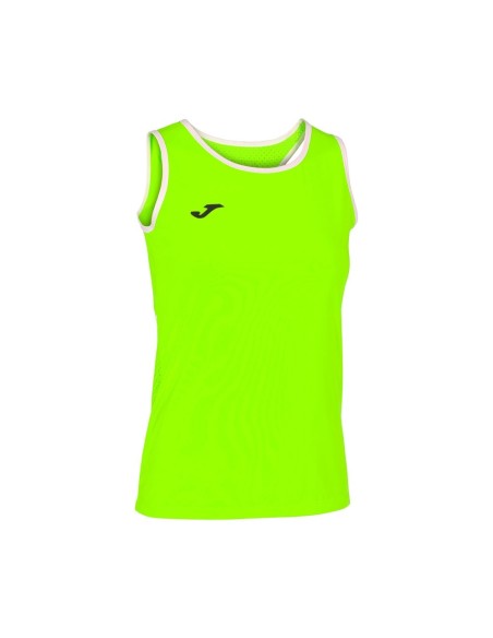 Camiseta Tirantes Joma Break Negro Rosa Mujer | Ofertas de pádel