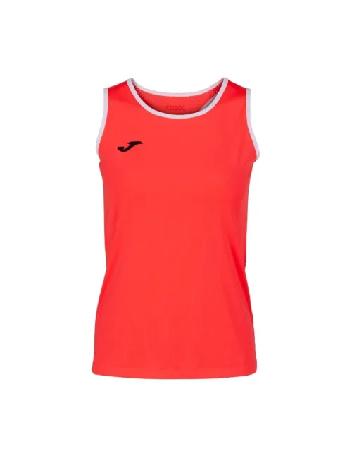 Camiseta Tirantes Joma Break Negro Rosa Mujer | Ofertas de pádel