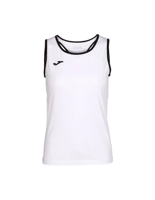 Camiseta Tirantes Joma Break Negro Rosa Mujer | Ofertas de pádel