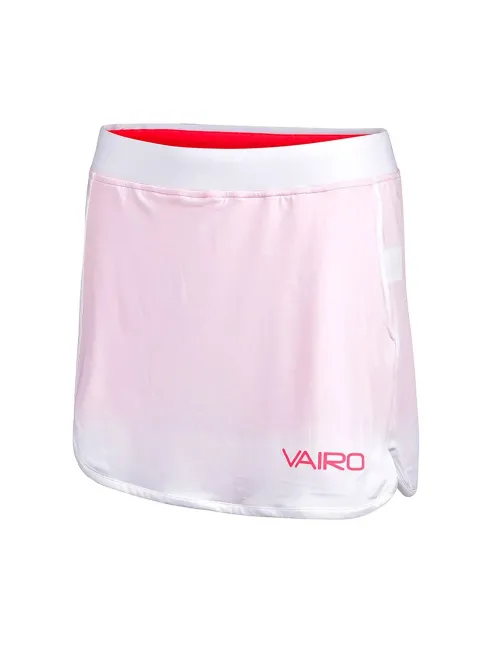 Falda Vairo Columns Blanco Rosa | Ofertas de pádel