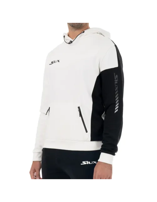 Siux Siux Sweatshirt Hoodie Pazen Branco | Ofertas de padel