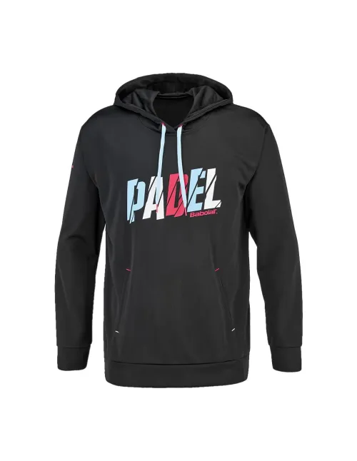 Sweatshirt Babolat Hood Sweat 6ms23041 2000 | Ofertas de padel