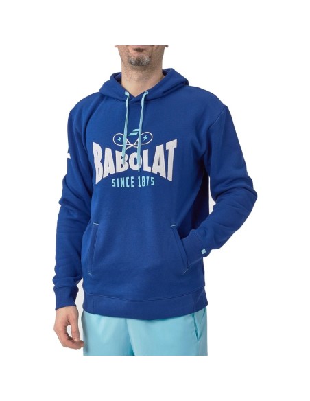 Sudadera Babolat Exs Hood Sweat 4mte041 4000 | Ofertas de pádel