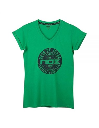 Nox Camiseta Basic Nox Verde Mujer