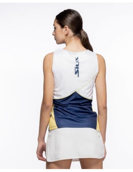 Camiseta Siux Boja Azul Mujer | Ofertas de pádel