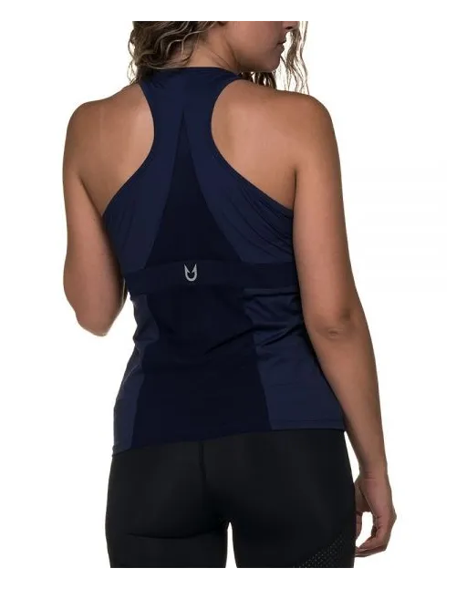 Camiseta Siux Diablo Halter Azul Mujer | Ofertas de pádel