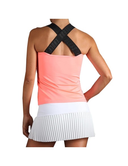 T-shirt Endless Iconic II Coral Women's |Padel offers