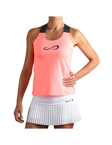 Camiseta Endless Iconic II Coral Mujer | Ofertas de pádel