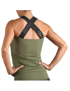 Endless Maglietta Iconic II Army Woman | Ofertas de padel 2