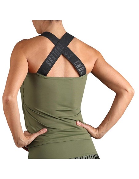 Endless Maglietta Iconic II Army Woman | Ofertas de padel
