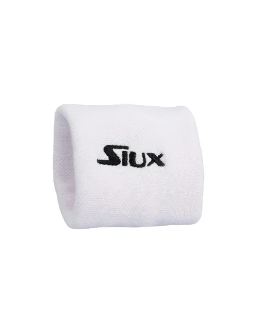 Siux Pack 2 Club Wristbands Branco | Ofertas de padel