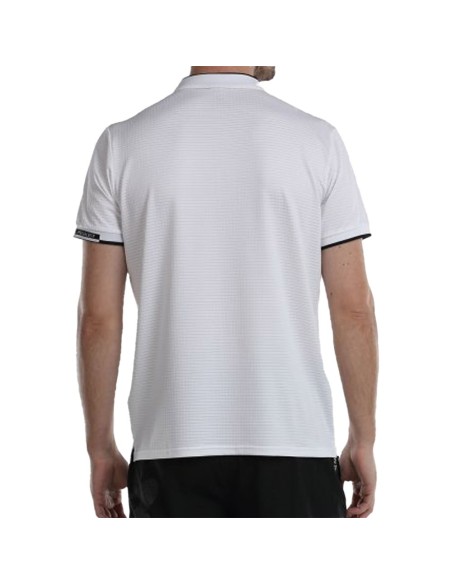 Polo Bullpadel Yodo Blanco | Ofertas de pádel