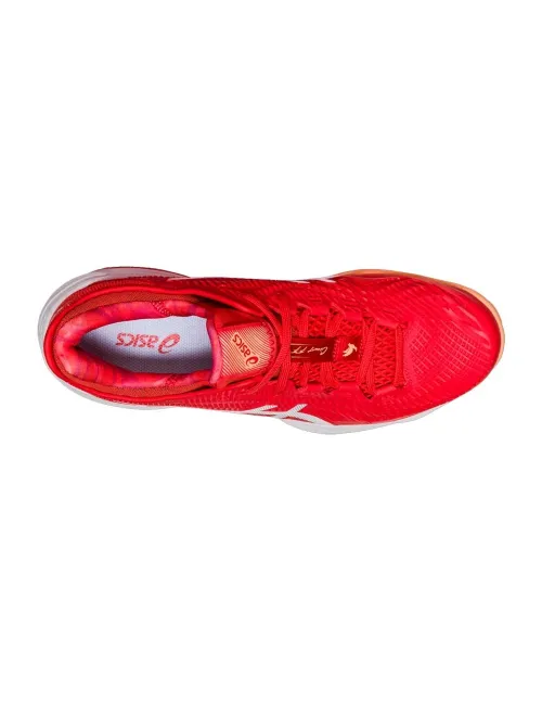 Asics Court Ff 3 Novak Clay Vermelho Branco 1041a364 961 | Ofertas de padel