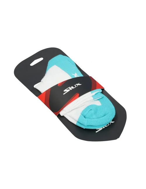 Socks Siux Half Shaft Crow White Turquoise | Ofertas de padel