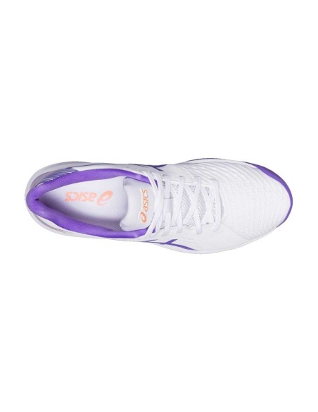 Asics Solution Swift Ff Clay White 1042a198-105 Women's | Ofertas de padel