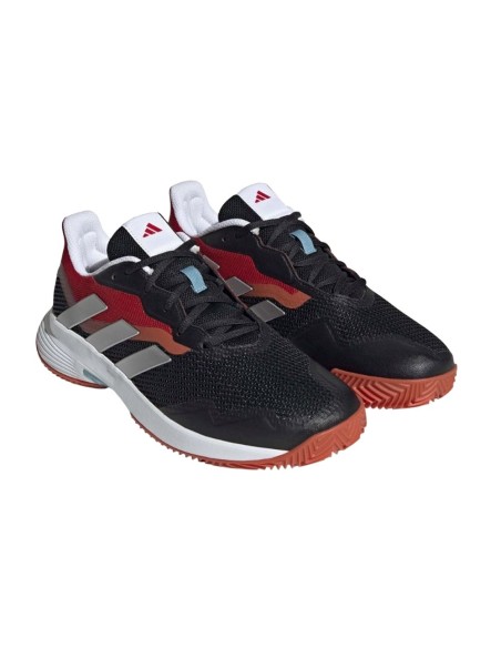 Adidas Courtjam Control M Clay Negro Rojo Hq6949 | Ofertas de pádel Adidas Courtjam Control M Clay Negro Rojo Hq6949 | Ofertas de pádel