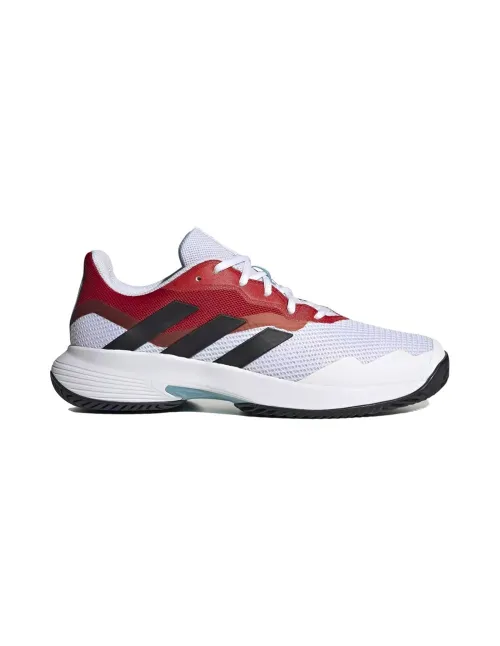 Adidas Courtjam Control BRANCO VERMELHO HQ8469 | Ofertas de padel
