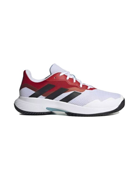 Adidas Courtjam control WHITE RED HQ8469 | Ofertas de padel