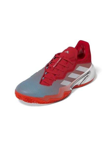 Adidas Barricade Clay Rojo Gris Mujer Hq8427 | Ofertas de pádel