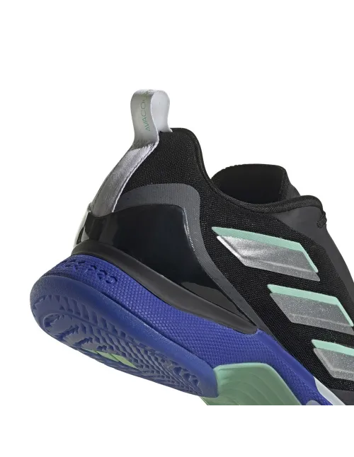Adidas Avacourt PRETO AZUL PARA MULHER HQ8402 | Ofertas de padel