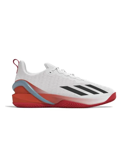 Adidas Adizero Cybersonic Clay Blanco Rojo Hq5923 | Ofertas de padel