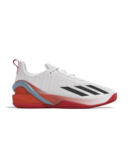 Adidas Adizero Cybersonic Clay Blanco Rojo Hq5923 | Ofertas de padel