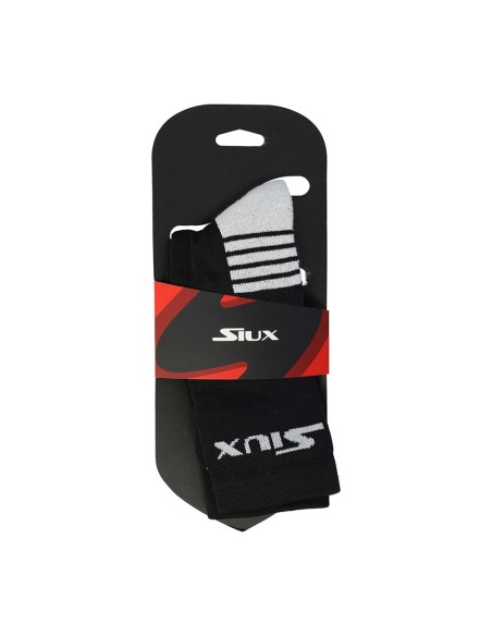 Siux Calzini lunghi Spike Nero Nero Bianco |Padel offers