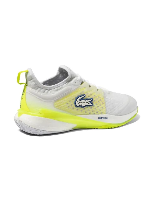 Lacoste Lite All Blanco Amarillo 45M014 V05 | Ofertas de pádel
