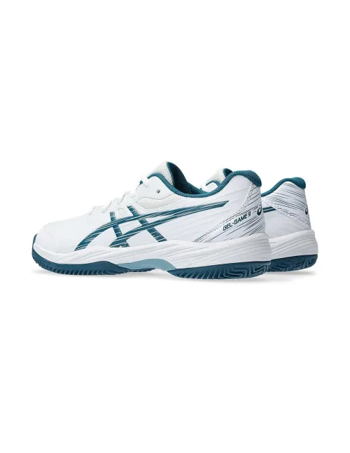Asics Gel-Game 9 Gs Argila/Oc 1044a057 102 Sapatos Júnior | Ofertas de padel