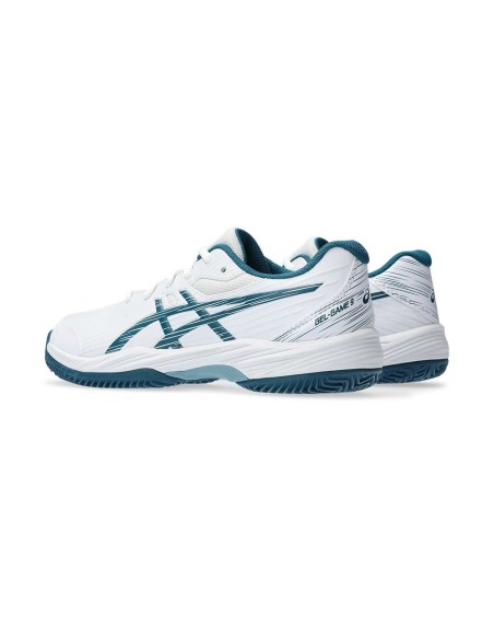 Asics Gel-Game 9 Gs Clay Oc Blanco 1044A057 102 Junior | Ofertas de pádel