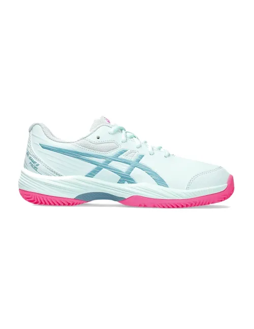Asics Gel-Game 9 Padel Gs Azul Claro Rosa Junior 1044A066 401 | Ofertas de padel