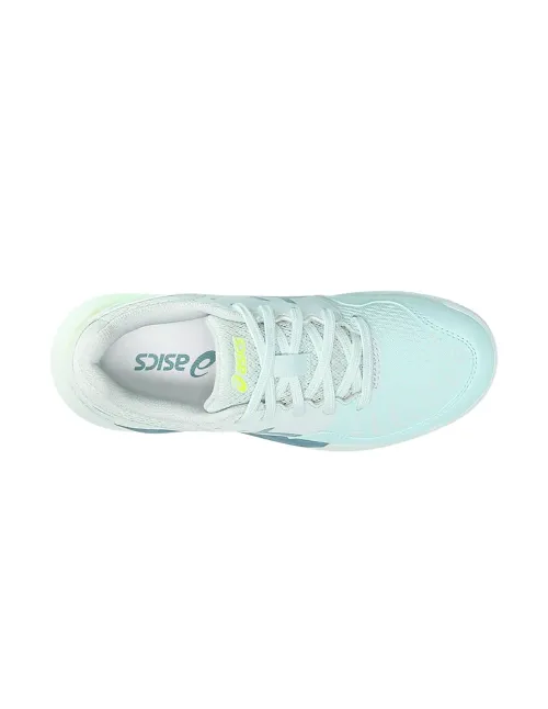 Asics Gel-Resolution 9 Gs Clay Azul Turquesa Junior 1044A068 402 | Ofertas de pádel