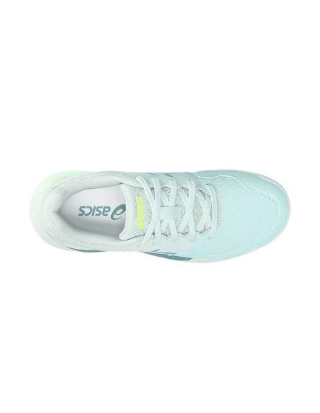 Asics Gel-Resolution 9 Gs Clay Azul Turquesa Junior 1044A068 402 | Ofertas de pádel