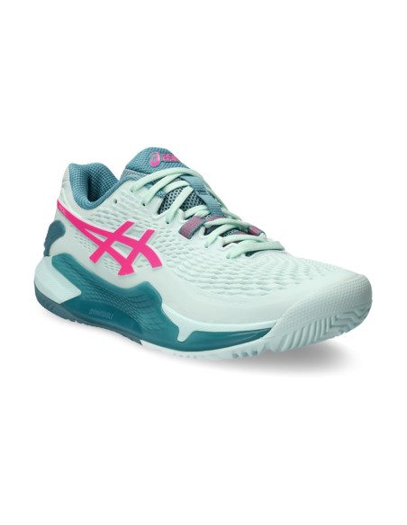 Asics GEL-Padel 9 Padel BRANCO TURQUESA MULHER 1042A245 400 | Ofertas de padel