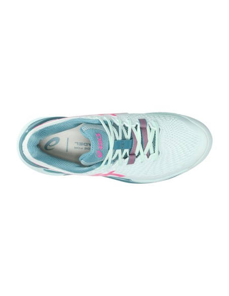 Asics GEL-Padel 9 Padel BRANCO TURQUESA MULHER 1042A245 400 | Ofertas de padel