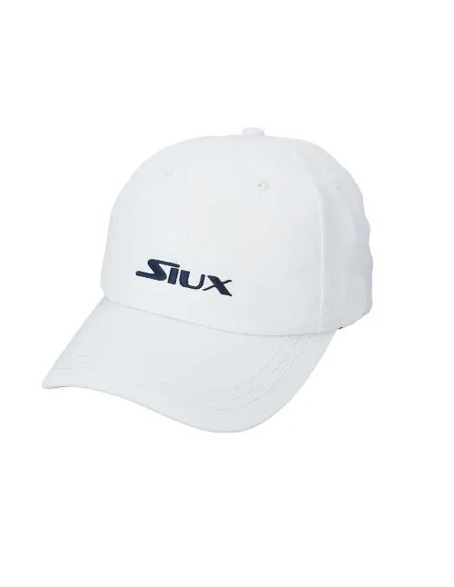 Boné Siux Competition Branco Azul Marinho | Ofertas de padel
