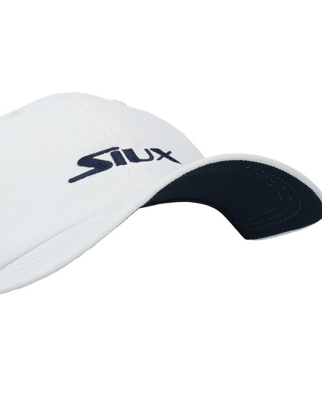 Cap Siux Competition White Navy Blue | Ofertas de padel