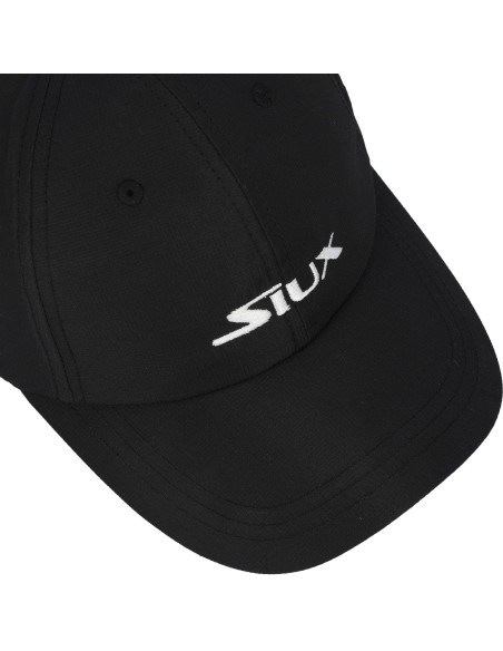 Gorra Siux Competition Negra Blanca | Ofertas de pádel