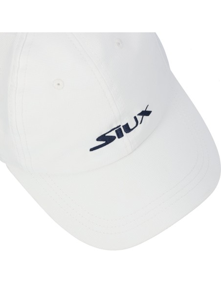 Gorra Siux Javi Ruiz Blanco | Ofertas de pádel