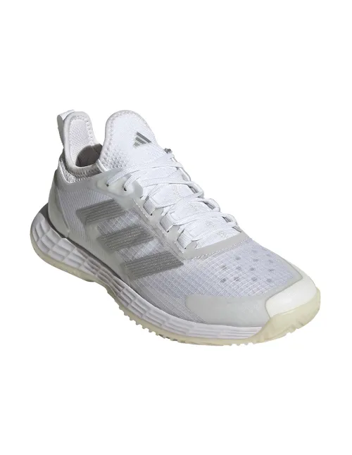 Adidas Adizero Ubersonic 4.1 Blanco Gris Id1566 Mujer |Padel offers