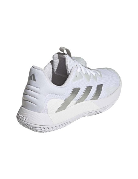 SAPATOS DE MULHER Adidas Solematch Control ID1502 BRANCOS E PRATEADOS | Ofertas de padel