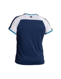 Black Crown Maglietta Apolo Blu-Bianco |Padel offers 2