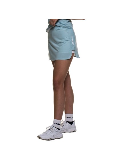 Falda Siux Honeycomb Turquesa Mujer | Ofertas de pádel
