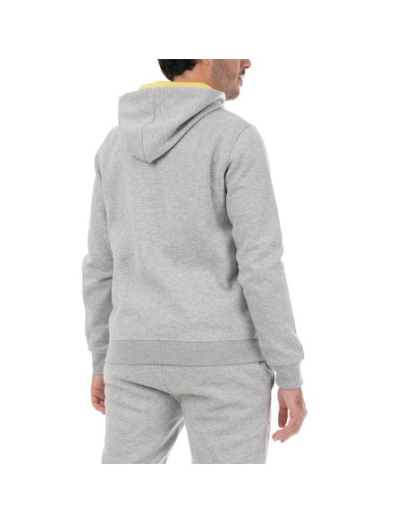 Sudadera Capucha Siux Mali Gris | Ofertas de pádel