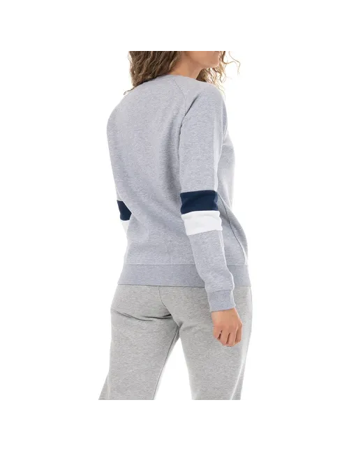Sudadera Siux Belim Gris Mujer | Ofertas de pádel