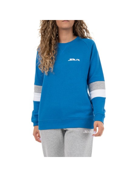 Sudadera Siux Belim Gris Mujer | Ofertas de pádel